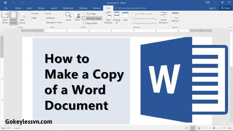 How to Make a Copy of a Word Document